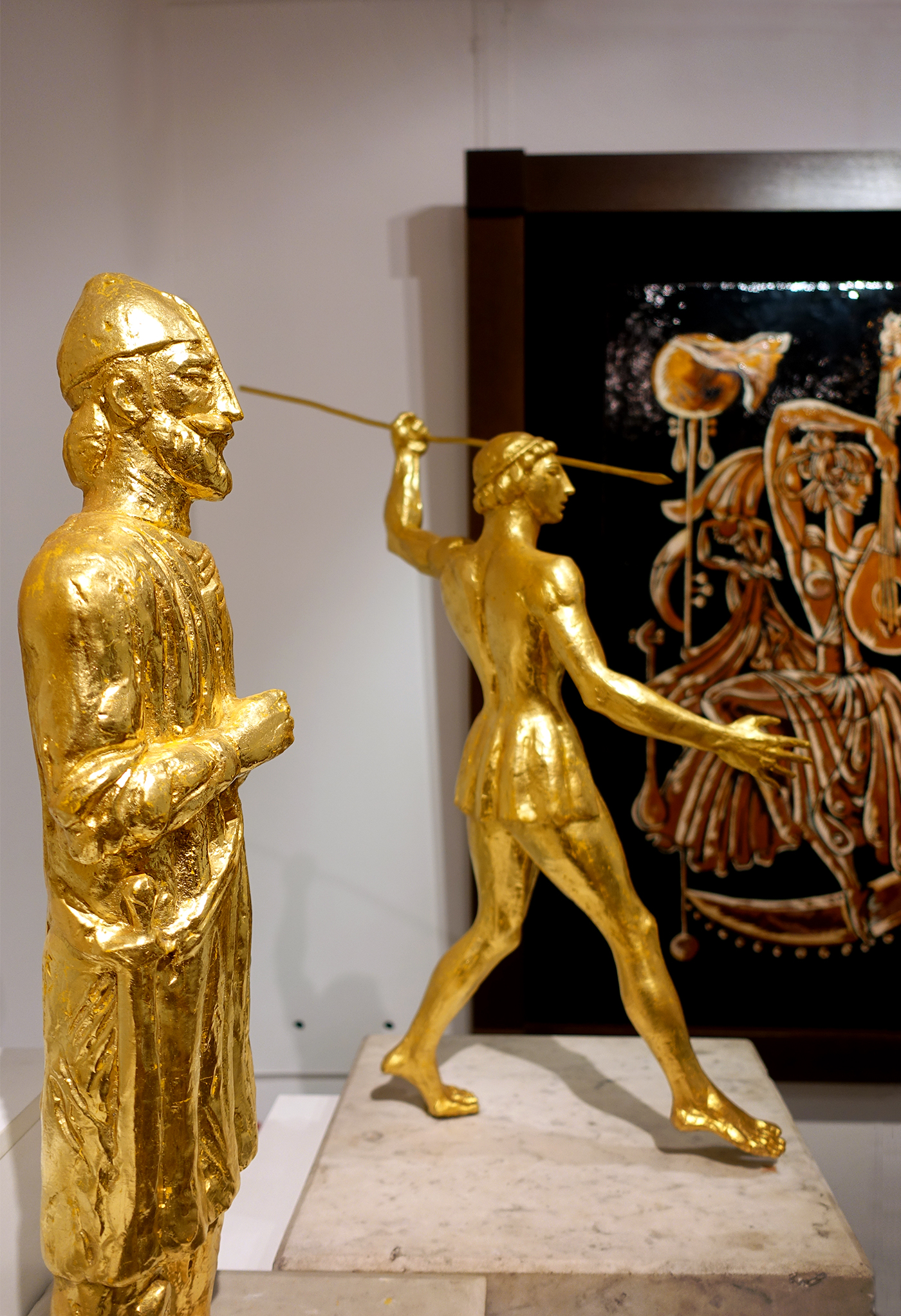 Серия "Аргонавты", 1995-2001. Зураб Церетели. Музей-мастерская, Б. Грузинская, 15. Москва. Россия.