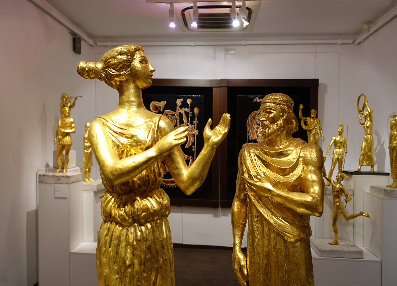 Герои древнегреческих мифов, 1995-2001. Зураб Церетели. Музей-мастерская, Б. Грузинская, 15. Москва. Россия.
