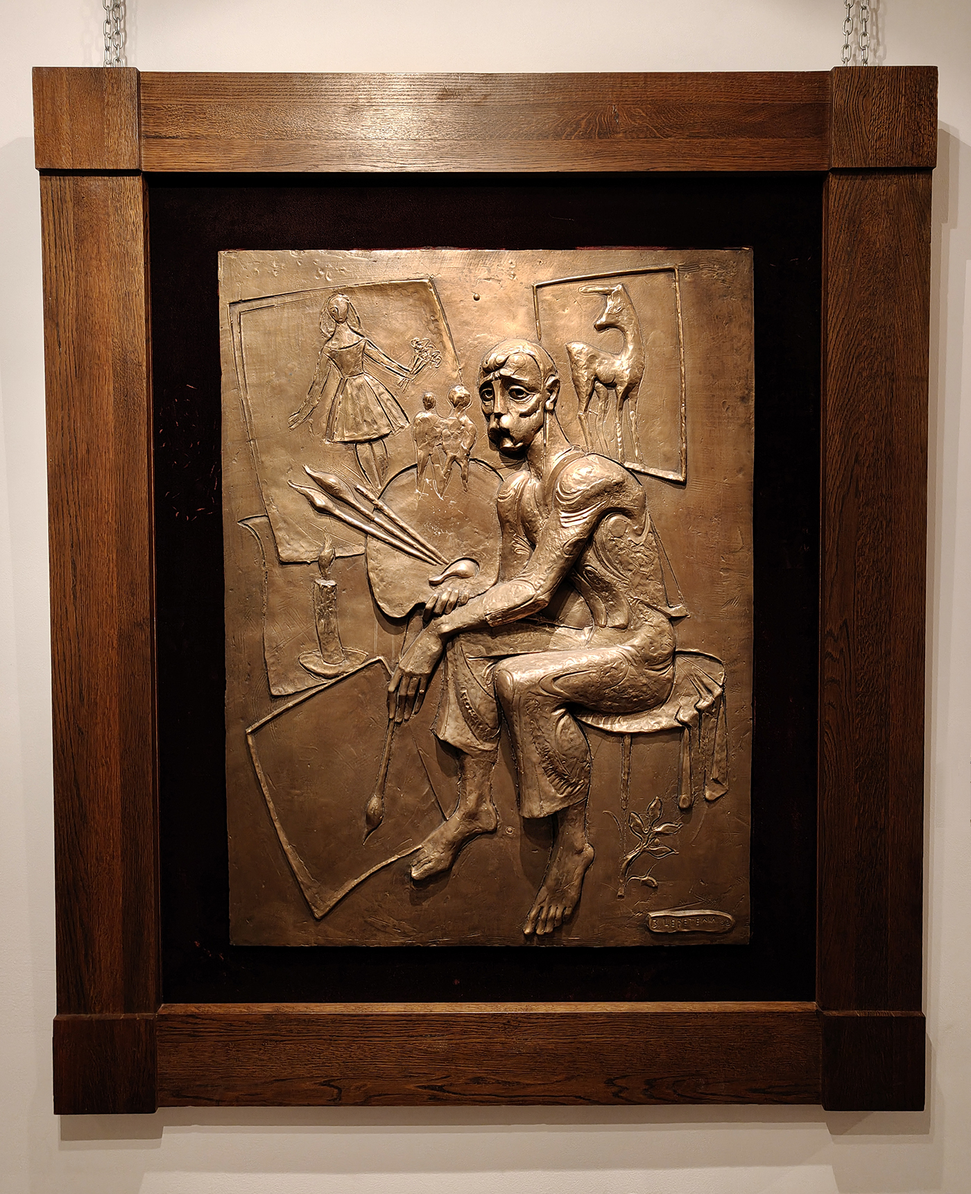 Нико Пиросмани, 1998. Зураб Церетели. Музей-мастерская на Б. Грузинской, 15. Москва. Россия.