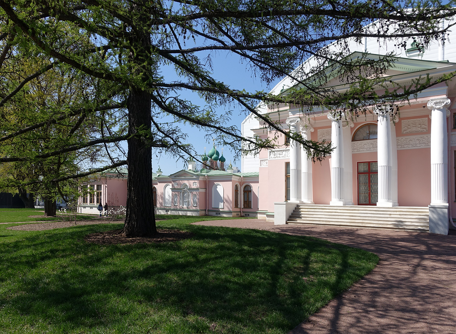 Останкинский дворец графа Шереметева. Останкино. Москва. Россия.