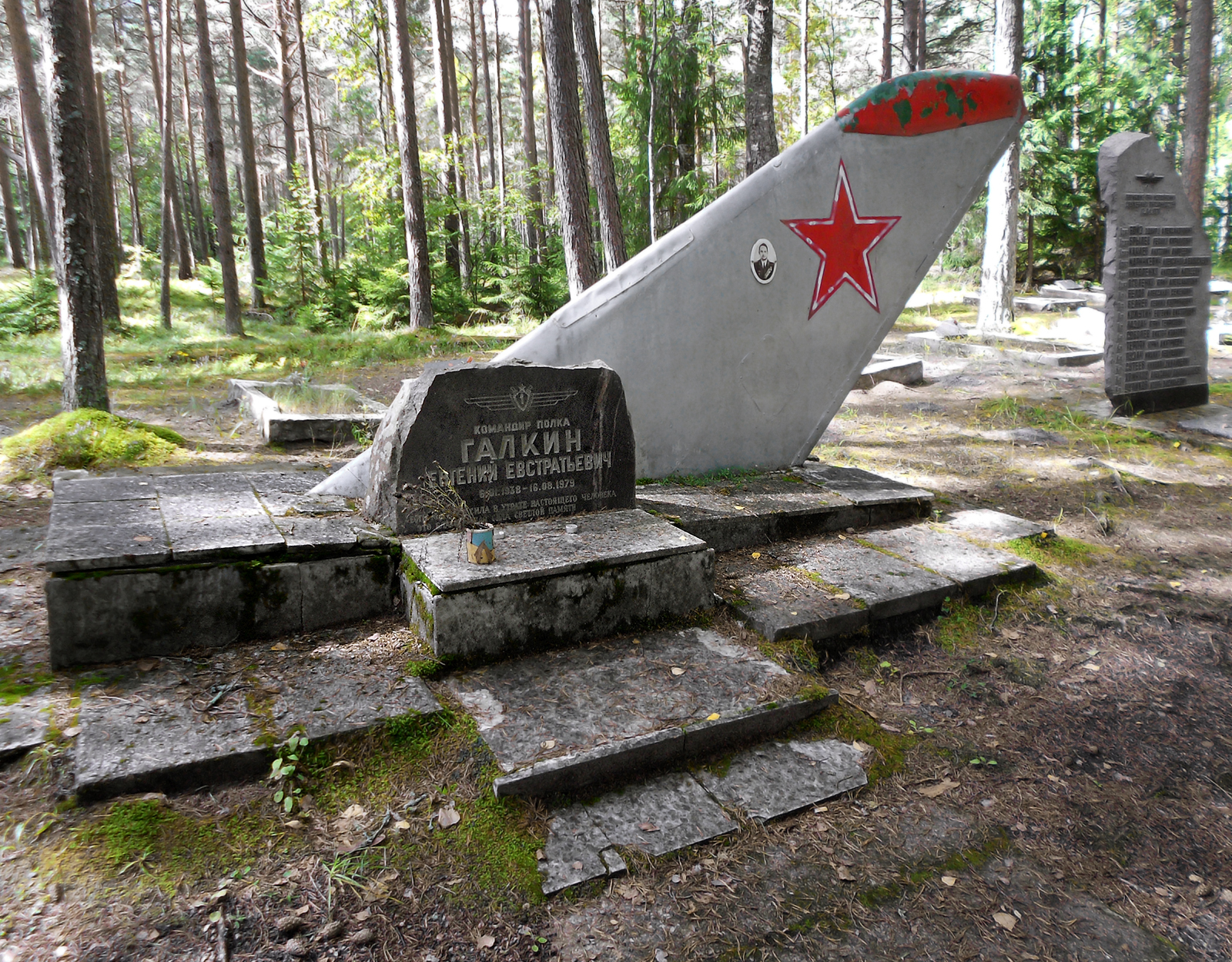 Памятник командиру полка Галкину Е.Е. Эмари, Эстония.