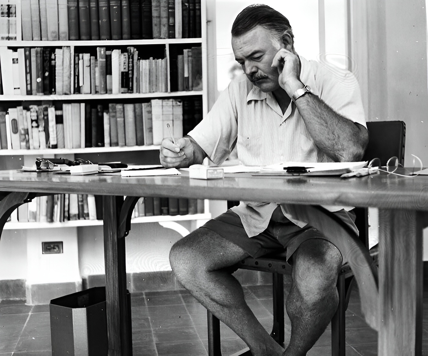 Ernest Hemingway.