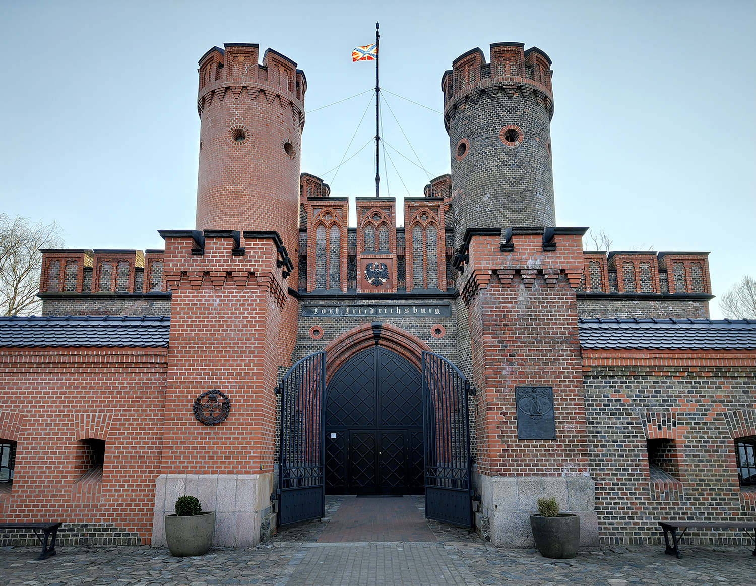 Фридрихсбургские ворота Кёнигсберга, год закладки 1657. Калининград. Россия.