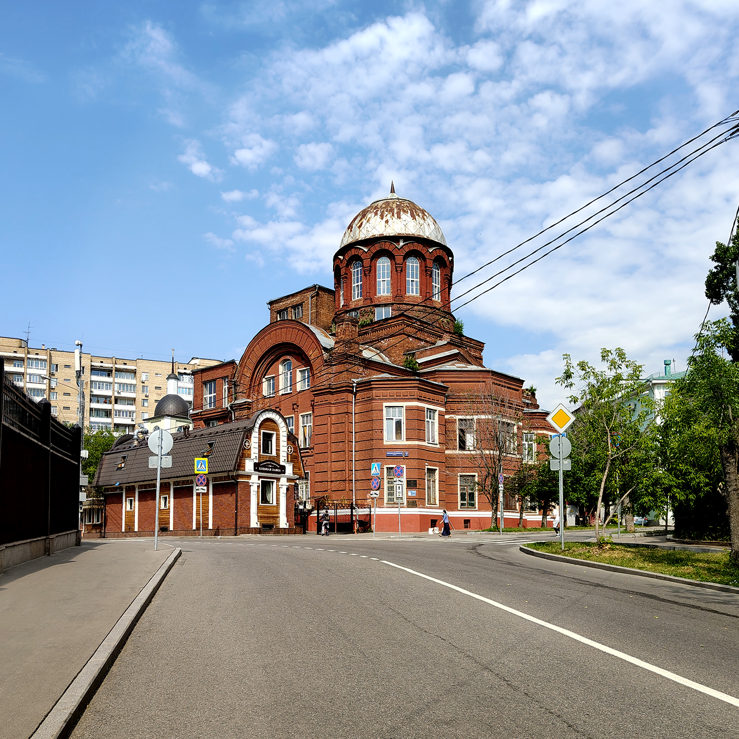 Храм Великомученика Георгия Победоносца. Большая Грузинская улица, 13, стр. 1, Москва. Россия.