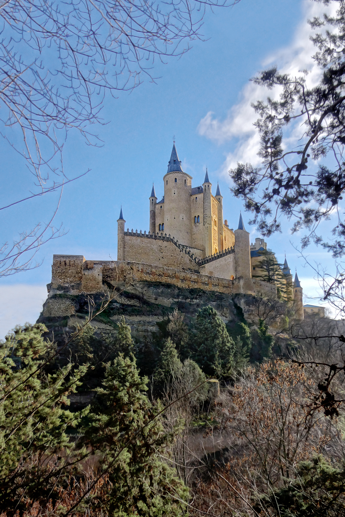 Alcazar of Segovia, Spain.