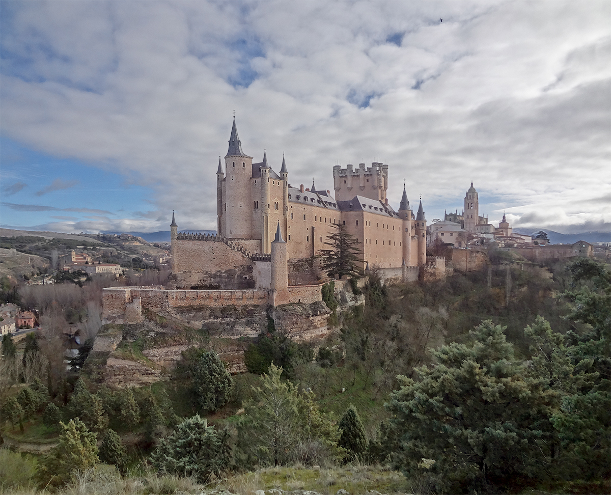 Alcazar of Segovia, Spain.