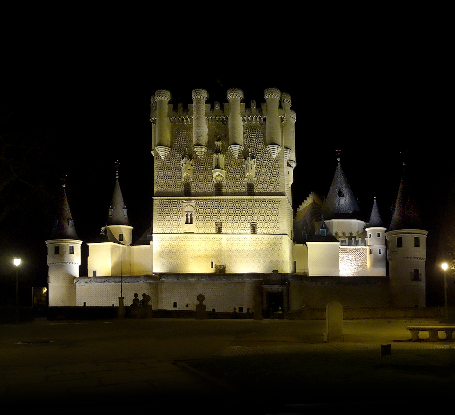 Alcazar of Segovia, Spain.