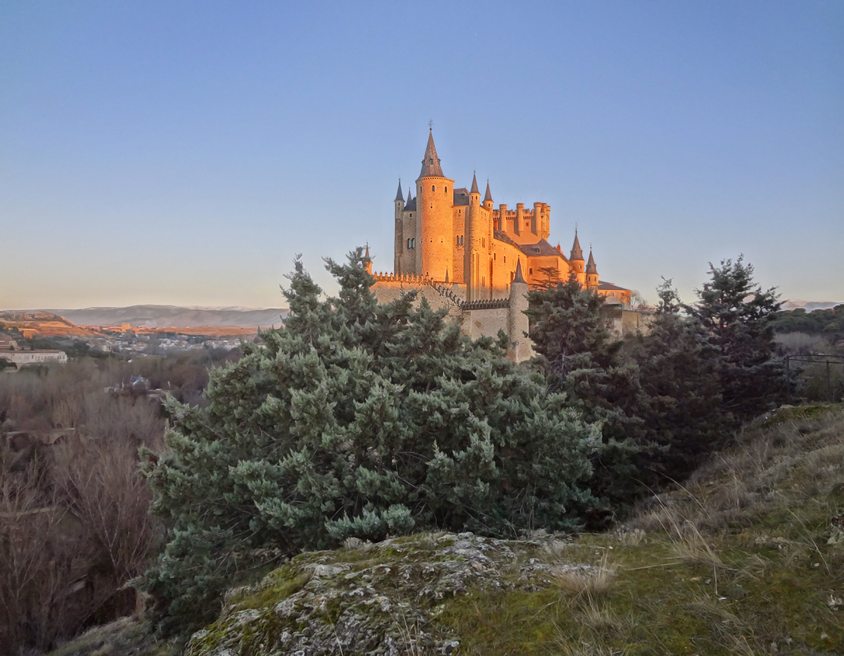Alcazar of Segovia, Spain.