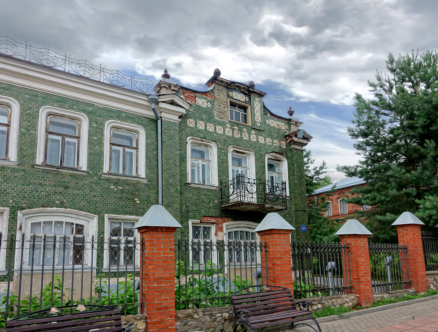 Дом купца Д.И. Волкова. Талдом. Россия.