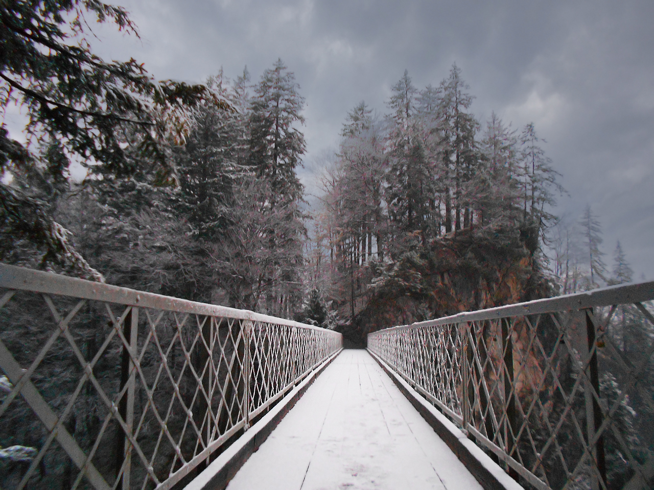 Marienbrücke−Queen Mary’s Bridge, Bavaria, Germany.