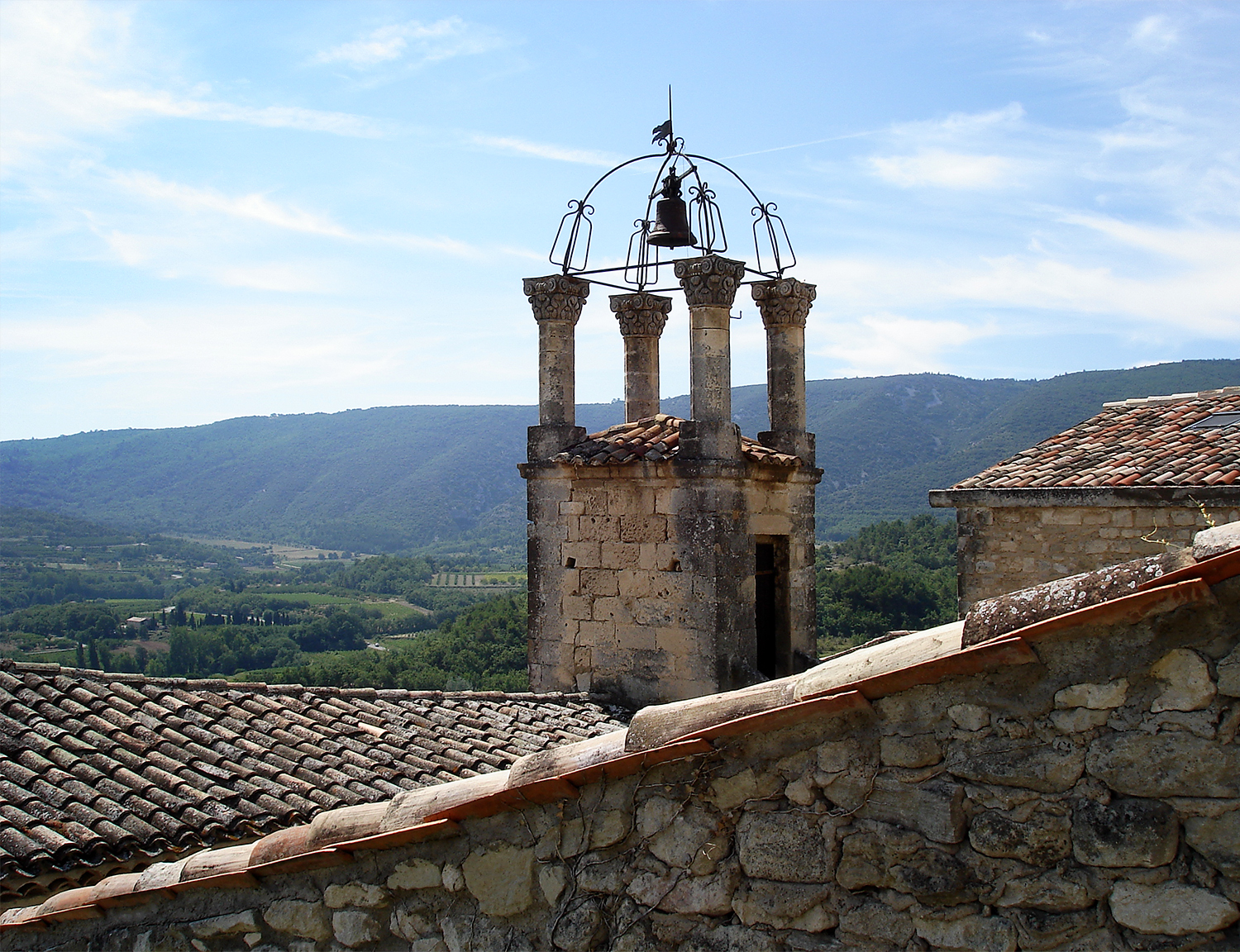 In Lacoste, Provence, France.