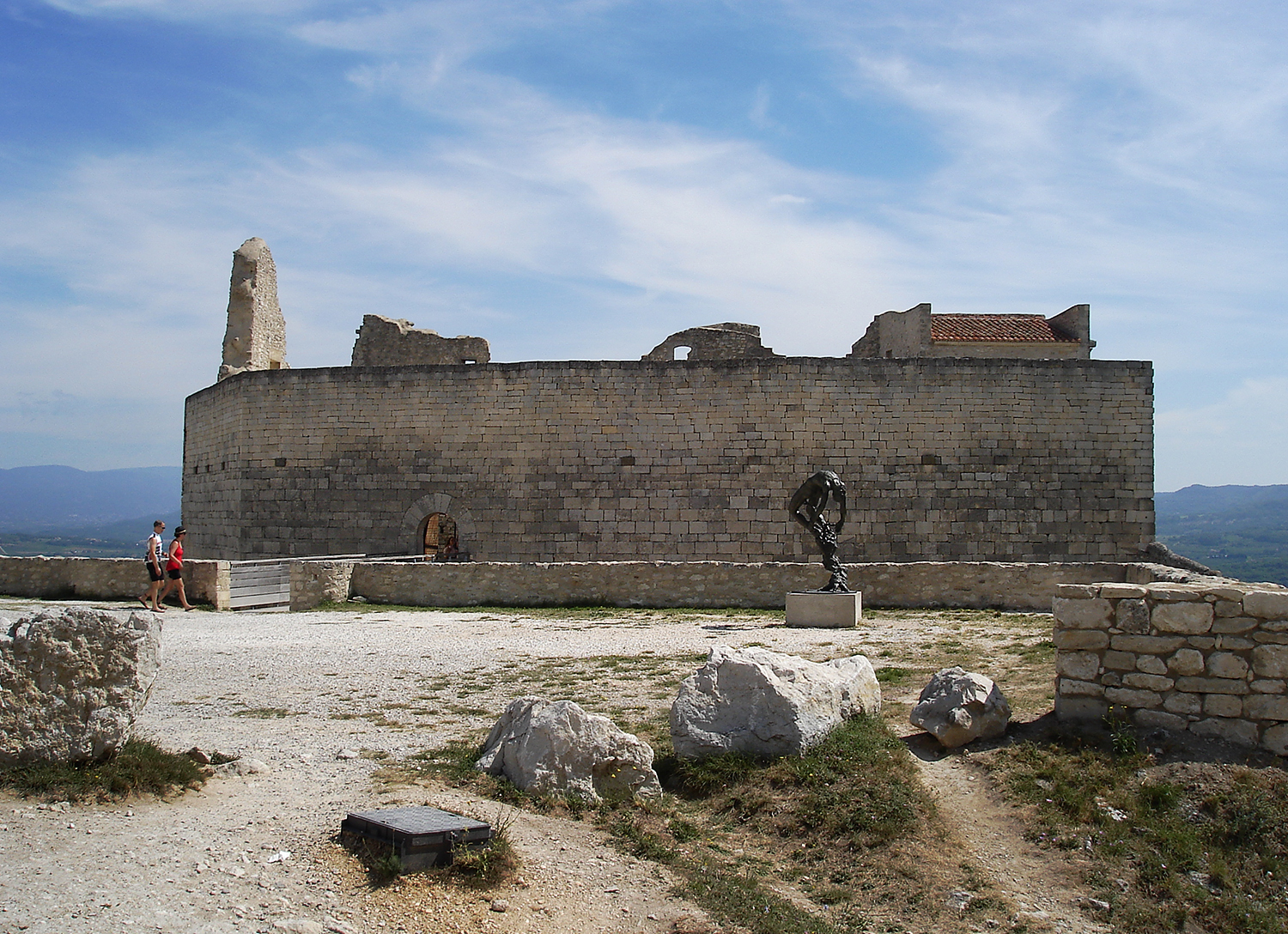 The castle of Lacoste, Provence, France.